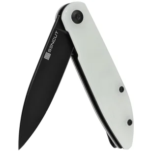 Nóż składany Sencut Bocll II Natural G10, Black Stonewashed D2 by Brad Zinker (S22019-2) - Noże - miniaturka - grafika 6
