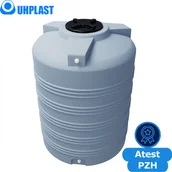 Zbiorniki na deszczówkę - UHP Zbiornik na wodę 1500l UHP VERTICON V-1500 Szary - miniaturka - grafika 1