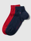 Skarpetki męskie - Skarpety stopki z mieszanki bawełny w zestawie 2 szt. model ‘2ER QUARTER’ - miniaturka - grafika 1