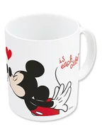 Sztućce dla dzieci - Disney Minnie Mouse Kubek w kolorze biało-czarno-czerwonym - 325 ml - miniaturka - grafika 1