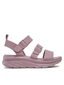 Sandały damskie - Skechers Sandały Retro Cosmos 119234/MVE Fioletowy - miniaturka - grafika 1