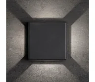 Lampy ogrodowe - Kanlux 39181 - Zewnętrzny kinkiet LED REFAZI LED/6W/230V IP54 antracyt - miniaturka - grafika 1