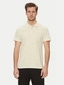 Koszulki męskie - Blend Polo 20718261 Beżowy Regular Fit - miniaturka - grafika 1