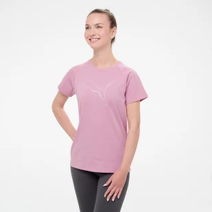 Koszulka damska Puma Gym & Pilates - Koszulki sportowe damskie - miniaturka - grafika 1