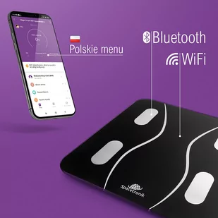 Waga Spacetronik Smart BMI WiFi BT TUYA SL-BS01 - Wagi łazienkowe - miniaturka - grafika 4