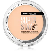 Pudry do twarzy - Maybelline New York Superstay 24H Hybrid Powder Foundation 10 - miniaturka - grafika 1