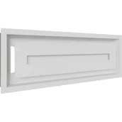 Akcesoria kominkowe - Kratka Wentylacyjna Kominkowa Wind 17X49 Biała - miniaturka - grafika 1