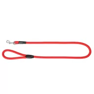 Smycze dla psów - Dingo Smycz Pojedyncza Z Linki Snake 1,2X120 Czerw - miniaturka - grafika 1