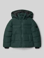 Kurtki i płaszcze dla chłopców - Kurtka pikowana o kroju regular fit z odpinanym kapturem model ‘JELIJAH’ - miniaturka - grafika 1