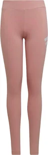 Legginsy dziewczęce Adidas Tight sportowe różowe 164 - Spodnie i spodenki dla dziewczynek - miniaturka - grafika 1