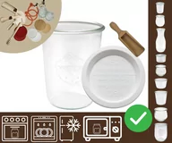 Pojemniki kuchenne - Słoiki WECK / plastikowe wieko, miarka słoik 850ml MOLD / Wamar-Sosenka - miniaturka - grafika 1