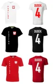 Koszulki sportowe męskie - Koszulka POLSKA Paulina DUDEK 4 jr - miniaturka - grafika 1