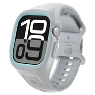 Akcesoria do smartwatchy - Spigen Liquid Air Pro - Pasek z obudową do Apple Watch 10 46 mm (Grey) - miniaturka - grafika 1