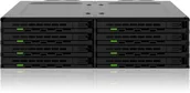 Obudowy i kieszenie na dyski twarde - IcyDock 8x2.5" SATA/SAS in 1x5.25"m bay mobile rack MB038SP-B - miniaturka - grafika 1