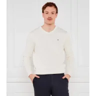Swetry męskie - Tommy Hilfiger Sweter Regular Fit - miniaturka - grafika 1