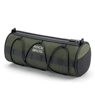 Torba rowerowa mocowana na kierownicę ramę pod siodełko 2l - zielona ROCKBROS - Sakwy rowerowe - miniaturka - grafika 1