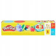 Masy plastyczne - Play-Doh Ciastolina Tuby 5-pack Powrót do szkoły 5 tub Hasbro G1860 - miniaturka - grafika 1