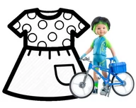 Akcesoria dla lalek - Paola Reina Ubranko Dla Lalek 32 Cm 54659 - miniaturka - grafika 1