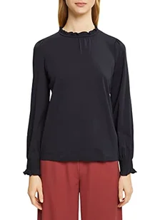 ESPRIT Collection Damska koszulka 102EO1K321, 001/BLACK, M - Koszulki i topy damskie - miniaturka - grafika 1