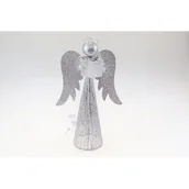 Oświetlenie świąteczne - Anioł LED 39,5 cm srebrny - miniaturka - grafika 1
