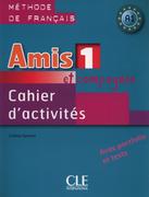 Książki do nauki języka francuskiego - Amis et compagnie 1 Ćwiczenia A1+ CD - Colette Samson - miniaturka - grafika 1