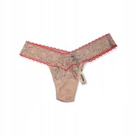 Majtki damskie - Koronkowe stringi majtki damskie VICTORIA'S SECRET - miniaturka - grafika 1