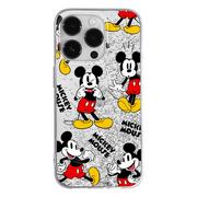 Etui i futerały do telefonów - Etui płynny brokat do Apple IPHONE 7/ 8/ SE 2/ SE 3 Disney: Mickey 050 oryginalne i oficjalnie licencjonowane, Srebrny - miniaturka - grafika 1