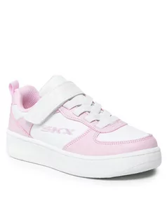 Buty dla dziewczynek - Skechers Sneakersy Sport Court 92 310156L/WPK Różowy - grafika 1