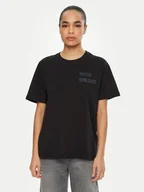 Koszulki i topy damskie - Vero Moda T-Shirt Halle 10321318 Czarny Loose Fit - miniaturka - grafika 1