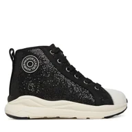 Buty dla dziewczynek - Sneakersy Mayoral 46576 Czarny - miniaturka - grafika 1