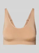 Biustonosze - Biustonosz miękki w jednolitym kolorze model ‘Classic’ - miniaturka - grafika 1