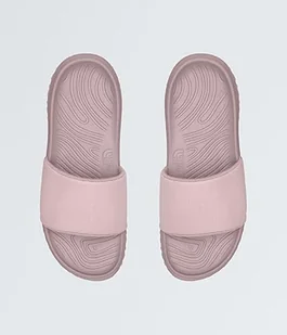 THE NORTH FACE Damskie sandały Never Stop Cush, przesuwane metalowe, różowe/metalowe różowe, 40 2/3, Metal Pink Metal Pink, 40 2/3 EU - Koszulki i topy damskie - miniaturka - grafika 1