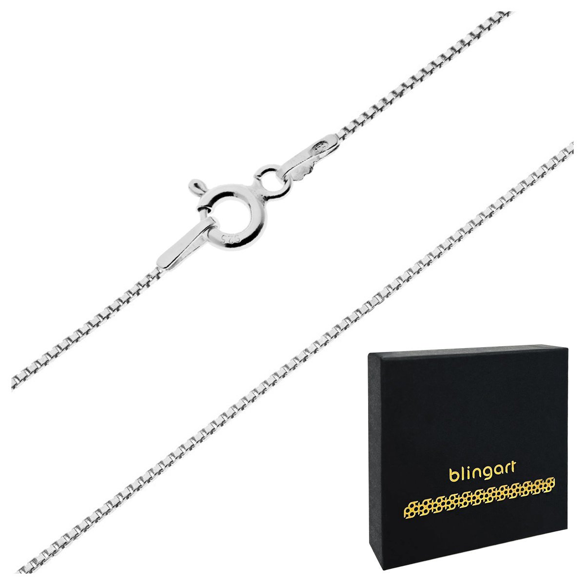 Srebrny łańcuszek MĘSKI splot KOSTKA srebro 925