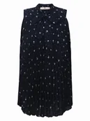 Bluzki damskie - Damska tunika plisowana granatowa Bellybutton Maternity, r.38 - miniaturka - grafika 1