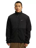 Kurtki męskie - JACK&JONES Męska kurtka polarowa BF, czarna, M (DE) - miniaturka - grafika 1