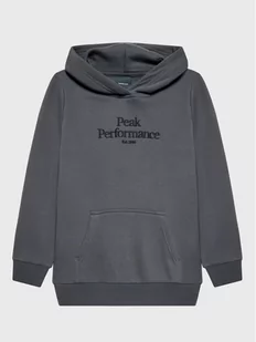 Peak Performance Bluza Original G77748230 Szary Regular Fit - Odzież sportowa dziecięca - miniaturka - grafika 1