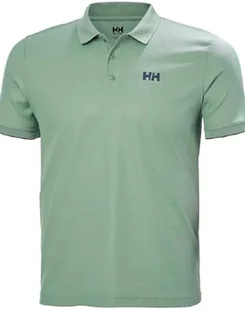 Helly Hansen Męska koszulka polo Driftline - zielona, 2XL - Koszulki męskie - miniaturka - grafika 1
