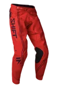 Odzież motocyklowa - Spodnie Cross Shift Black Label Fluorescencyjny czerwony28 - miniaturka - grafika 1