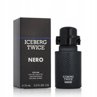 Wody i perfumy męskie - Iceberg EDT Twice Nero For Him 75 ml Oryginał - miniaturka - grafika 1