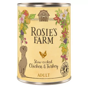 Rosie's Farm Adult, 6 x 400 g  - Pakiet mieszany II - Mokra karma dla psów - miniaturka - grafika 1