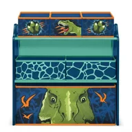 Zestawy mebli dla dzieci - DINOZAURY REGAŁ POJEMNIKI ZABAWKI ORGANIZER DZIECI - miniaturka - grafika 1