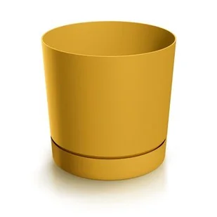 Doniczka TUBO P 30 cm musztardowy Prosperplast - Nawozy ogrodnicze - miniaturka - grafika 1