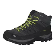 Buty trekkingowe męskie - CMP Męskie buty trekkingowe Rigel Mid Wp Walking, szare/niebieskie, 46 EU, Szary B Blue, 46 EU - miniaturka - grafika 1