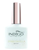 Lakiery hybrydowe - Indigo  Top Coat Stracciatella 7ml - miniaturka - grafika 1