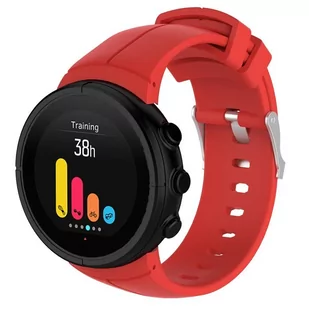 opaska pasek bransoleta SMOOTH Suunto 9 Spartan Ultra czerwona - Akcesoria do smartwatchy - miniaturka - grafika 1
