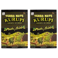 Yerba Mate - Yerba Mate Kurupi Compuesta Menta Boldo 2x500g - miniaturka - grafika 1
