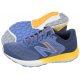 Buty sportowe damskie - Buty Sportowe W520HB7 Granatowe/Fioletowe (NB494-b) New Balance - miniaturka - grafika 1