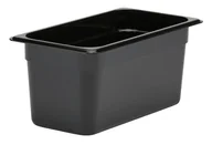 Akcesoria gastronomiczne - Pojemnik GN 1/3 150 mm z poliwęglanu, czarny CAMBRO, Camwear - miniaturka - grafika 1