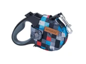 Smycze dla psów - Ami Play Smycz z obudową Adventure S 3m/12kg Kostka - miniaturka - grafika 1