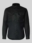 Kurtki męskie - Kurtka koszulowa o kroju regular fit z kieszeniami na piersi model ‘THEO’ - miniaturka - grafika 1